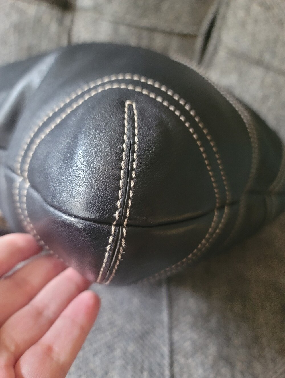 Coach Soho Vintage Leather Hobo Bag 2004 Y2K - Picture 7 of 16